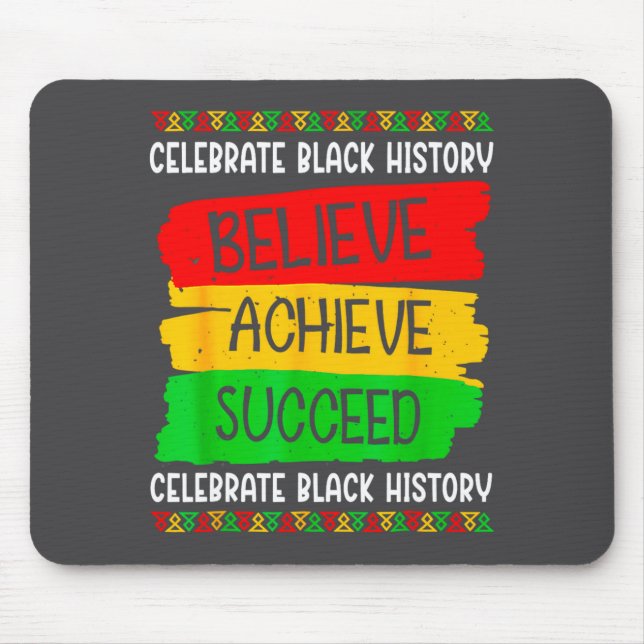 Black History Month Believe Achieve Succeed Melani Musmatta (Framsidan)