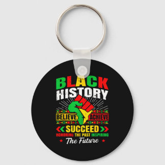 Black History Month Believe Achieve Succeed Melani Nyckelring