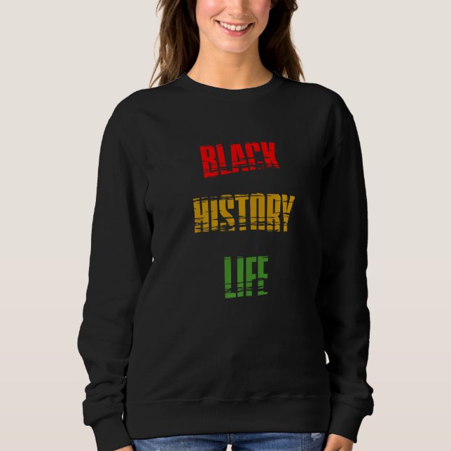 Black History Month Black History Life Premium_1 T Shirt (Framsida)