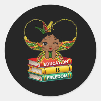 Black History Month Black Leaders African American Runt Klistermärke