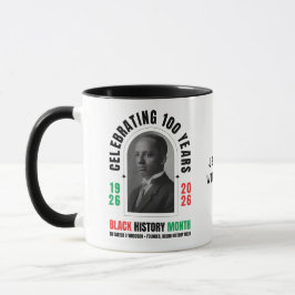 BLACK HISTORY MONTH Celebrating 100 Years BHM Mugg