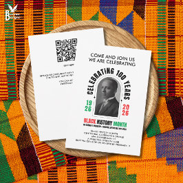 BLACK HISTORY MONTH Centennial Woodson Dinner Inbjudningar