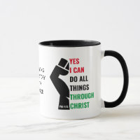 Black History Month Christian JES I CAN