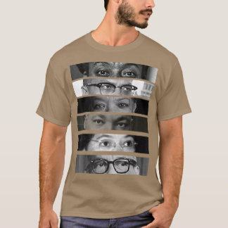 Black History Month Civil Högers Activists Öga 43 T Shirt
