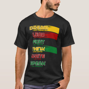 Black History Month Dream som Martin Lead som Ha T Shirt