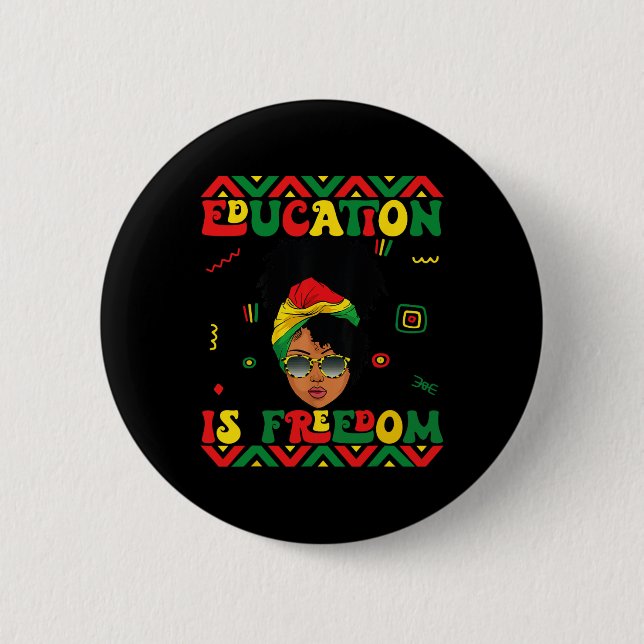 Black History Month Education Is Freedom Teacher A Knapp (Framsida)