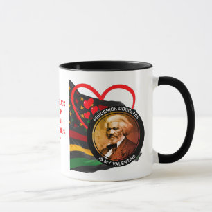Black History Month FREDERICK DOUGLASS Valentine Mugg