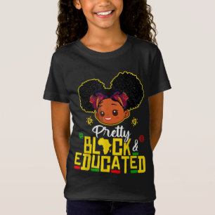 Black History Month Girls African Queen Ki T Shirt