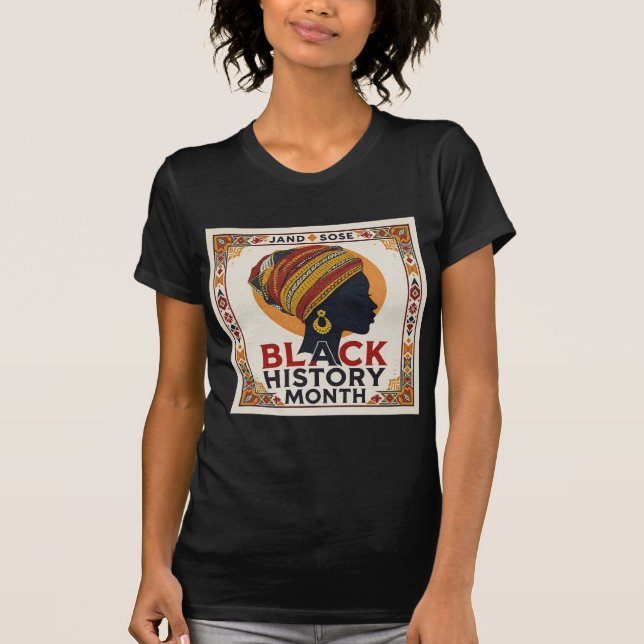 Black History Month | Heritage, Legacy, T-Shirt (Framsida)