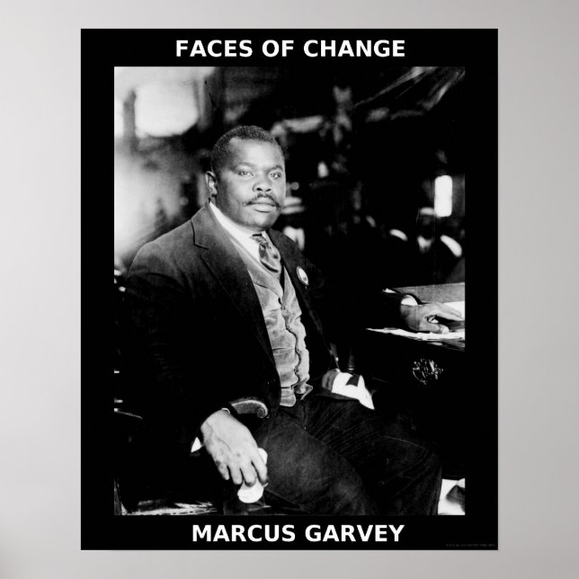 Black History Month Heroes - Marcus Garvey Poster (Framsidan)