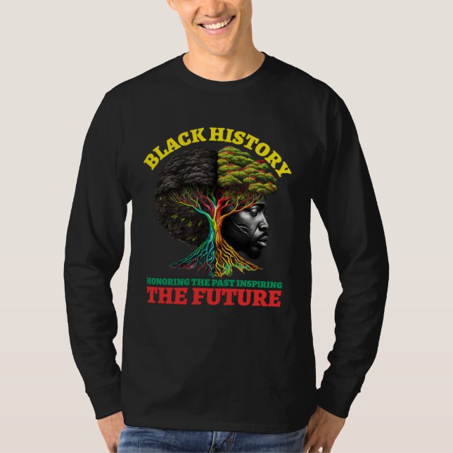 Black History Month Inspiring Graphics for Men T Shirt (Framsida)