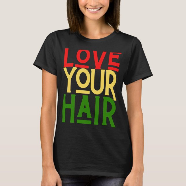 Black History Month Melanin Love Family & Communit T Shirt (Framsida)