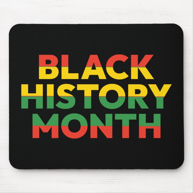 Black History Month Mousepad Musmatta (Framsidan)