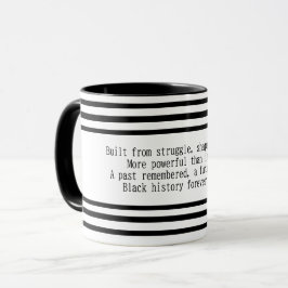 Black History Month Poem Mug Mugg