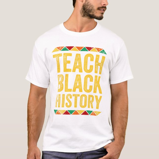 Black History Month Pride T Shirt (Framsida)