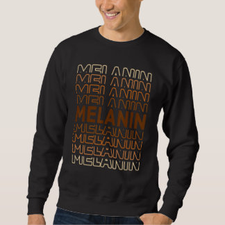 Black History Month Skin Tones Black Pride Melanin Lång Ärmad Tröja