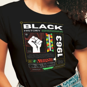 Black History Month Streetwear Brutalism T Shirt