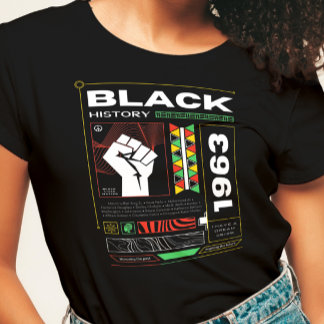 Black History Month Streetwear Brutalism T Shirt