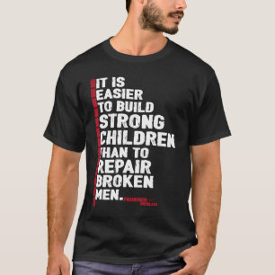 Black History Month Tees Frederick Douglass Quote T Shirt
