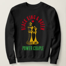 Black History Month VALENTINE Kung Queen Chess
