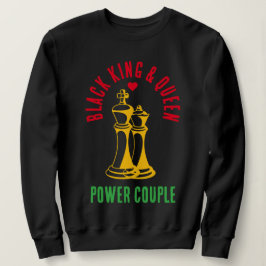 Black History Month VALENTINE Kung Queen Chess T Shirt
