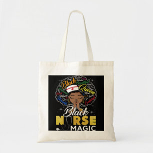 Black History Nurse African American Pride Afro Wo Tygkasse