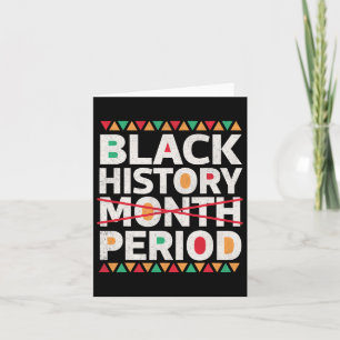 Black History Period Black History Month African A Kort