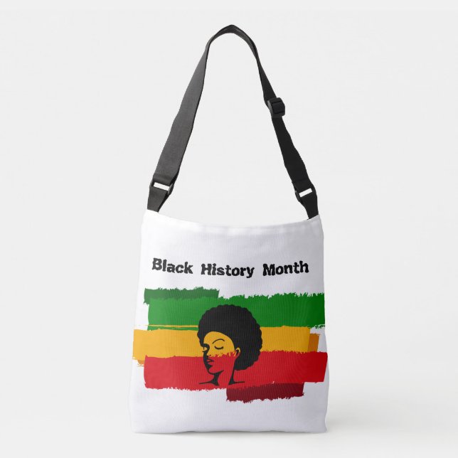 Black History Rainbow Tote Axelväska (Framsida)