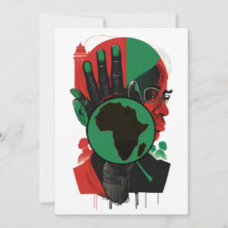 BLACK HISTORY SERIES - African Scholar Julkort