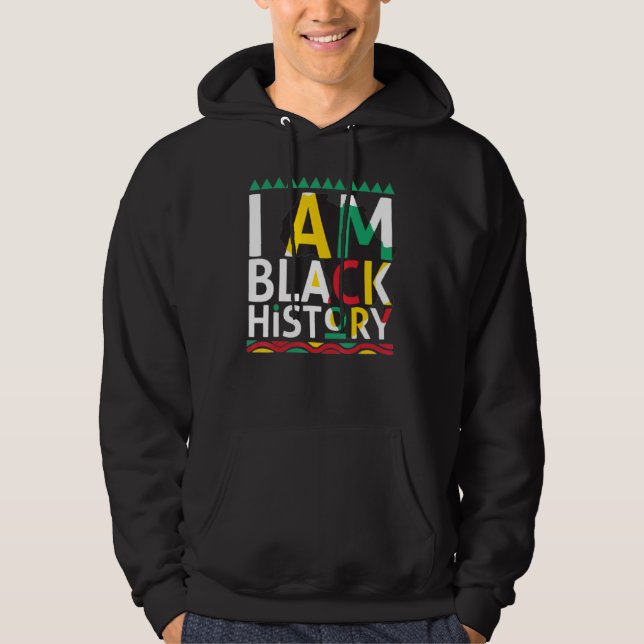 Black History Shirt I är Black History Hoodie (Framsida)