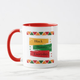 Black History Varje day Mugg