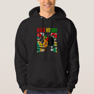 Black History Vibes Only Melanin Princess Black Gi Hoodie