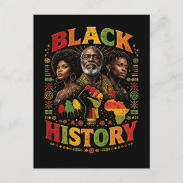 Black History Vykort