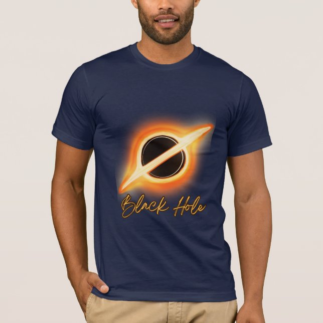 Black Hole T Shirt (Framsida)