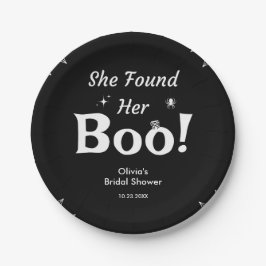 Black, hon hittade sin Boo Halloween-Möhippa