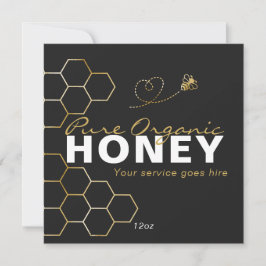 Black Honey Beed Honeycomb Product Care Insert 