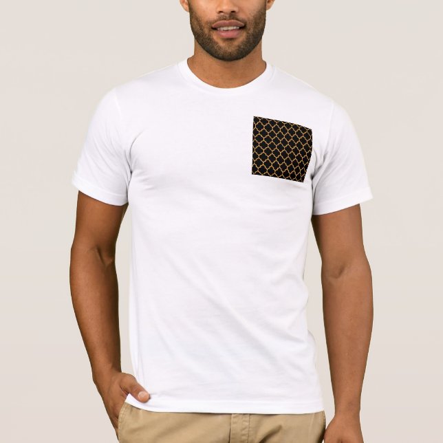 Black Honeycomb T Shirt (Framsida)