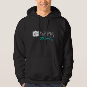 Black Hoodie med ficka