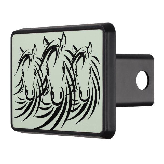 Black Horse Grönt Dragkroksskydd (Vänster)
