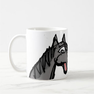 Black Horse Kaffemugg