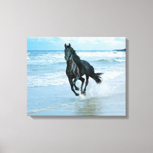 Black Horse kanvastryck