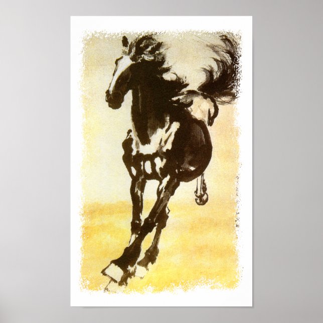 Black Horse Poster (Framsidan)