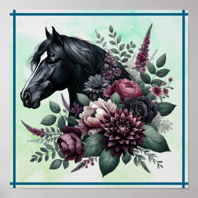 Black Horse Poster (Framsidan)