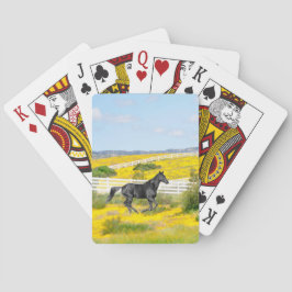 Black Horse Running i Fält-uppspelningskort Casinokort