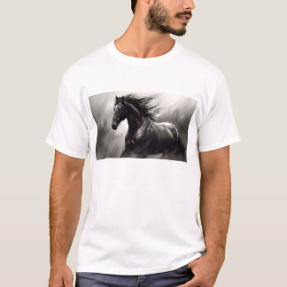 Black Horse T Shirt