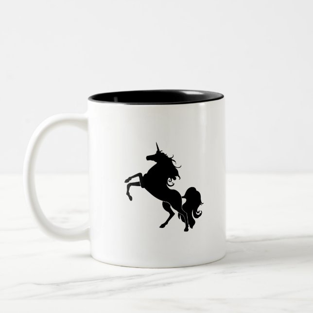 Black Horse Två-Tonad Mugg (Vänster)