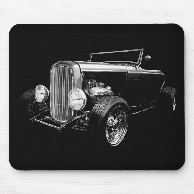 Black Hot rod Musmatta (Framsidan)
