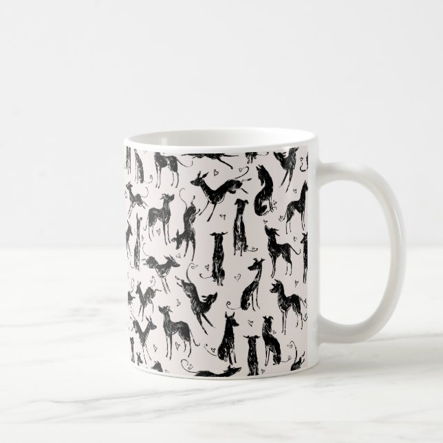 Black Hounds Kaffemugg (Höger)