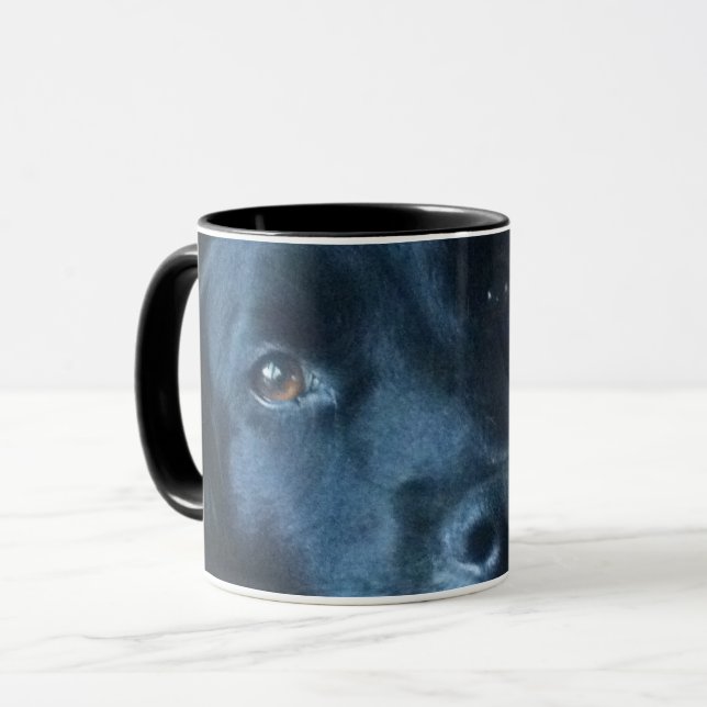 Black Hund Coffee Mugg (Framsida vänster)