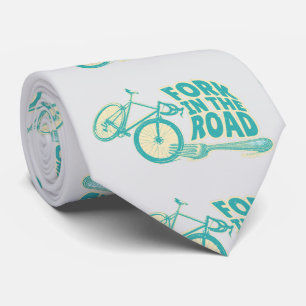 Bläck i den lustiga cykeln slips